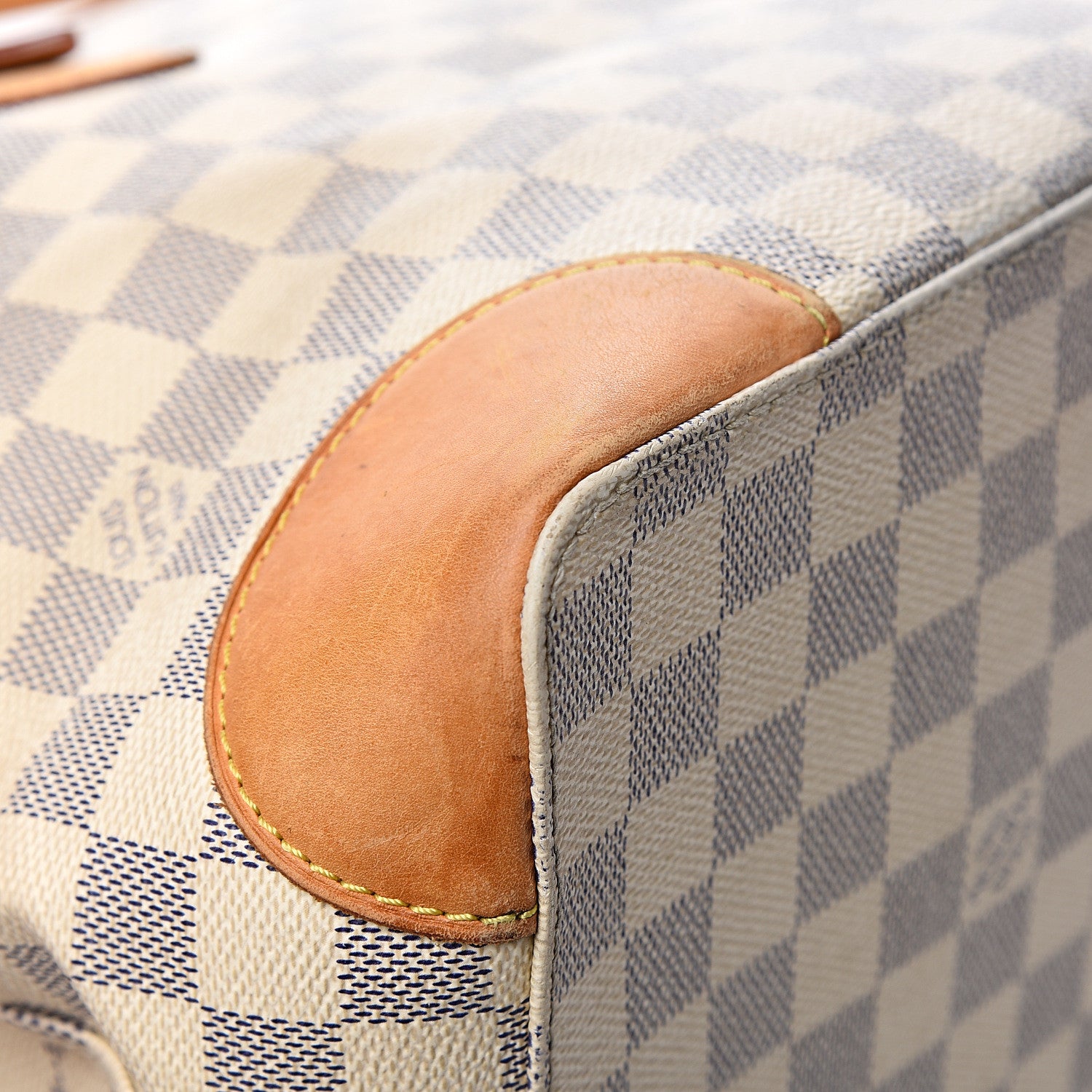 Louis Vuitton Damier Azur Hampstead MM 14 of 17