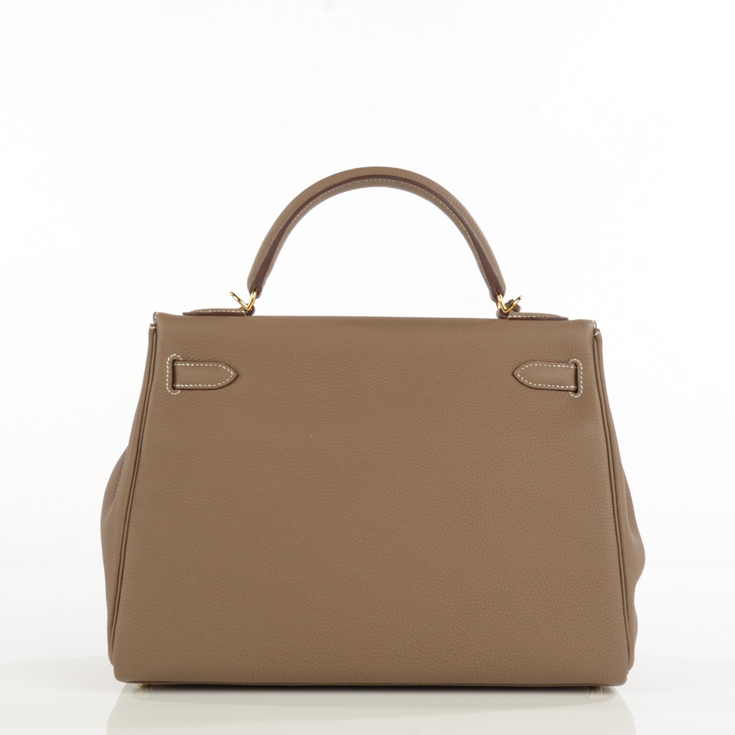 Hermes Togo Kelly Retourne 32 Etoupe 28 of 28