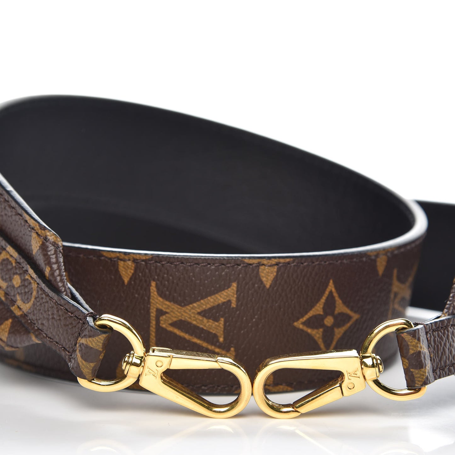 Monogram Bandouliere Shoulder Strap Black