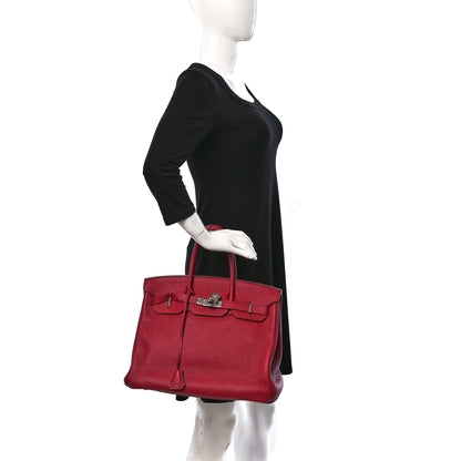 Hermes Togo Birkin 35 Rubis 2 of 11