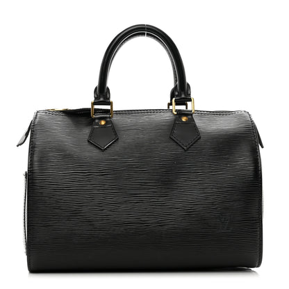 Louis Vuitton Epi Speedy 25 Black 1 of 14