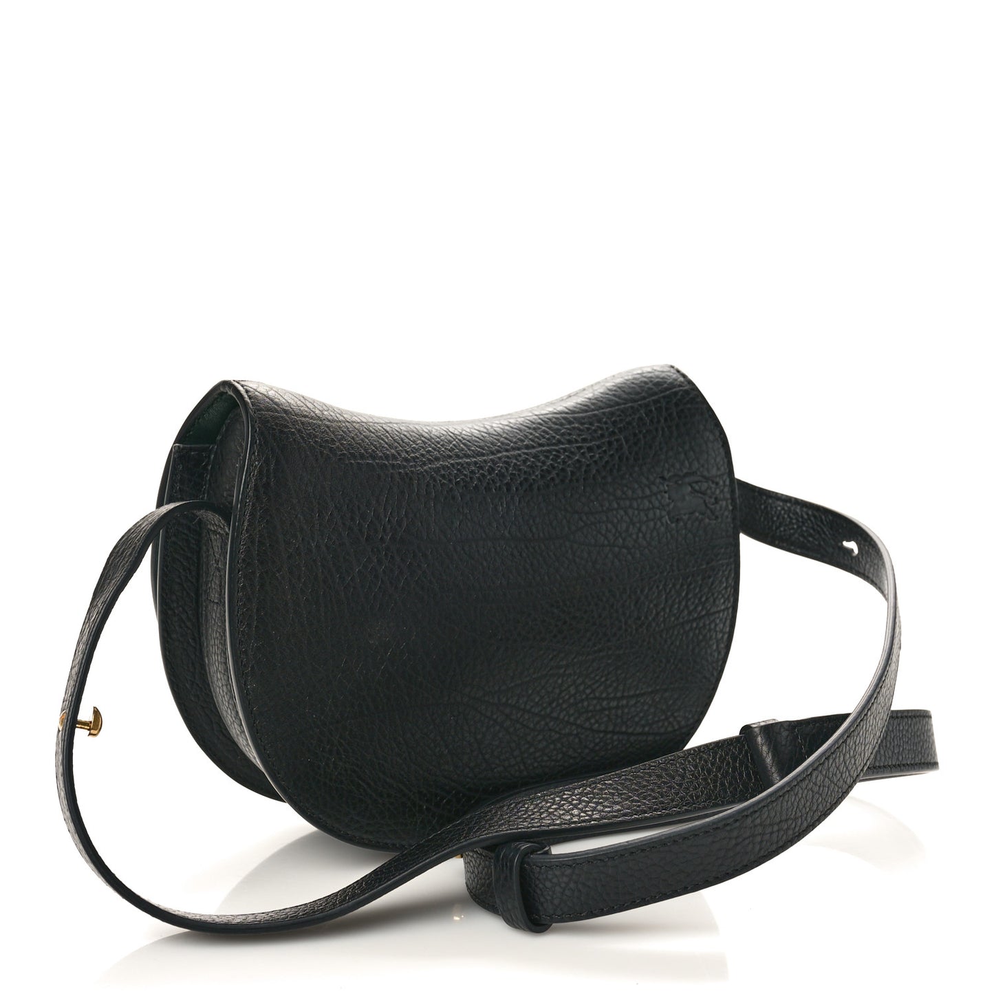Calfskin Mini Rocking Horse Crossbody Black