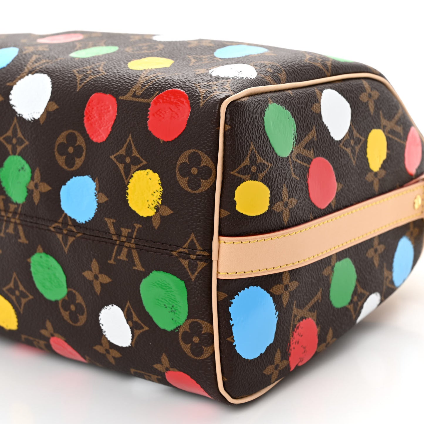 LV X YK Monogram Speedy Bandouliere 25 Multicolor