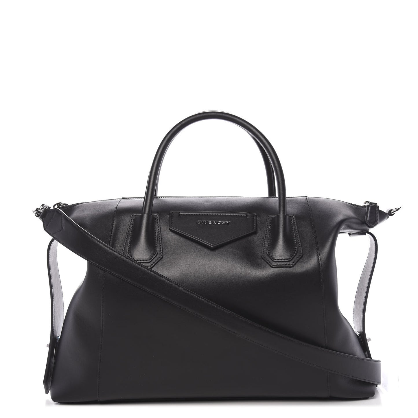 Smooth Calfskin Medium Soft Antigona Black