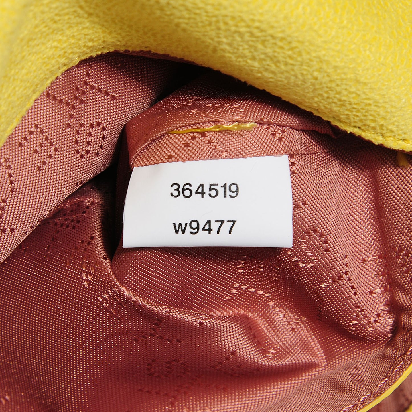 Shaggy Deer Quilted Mini Falabella Canary