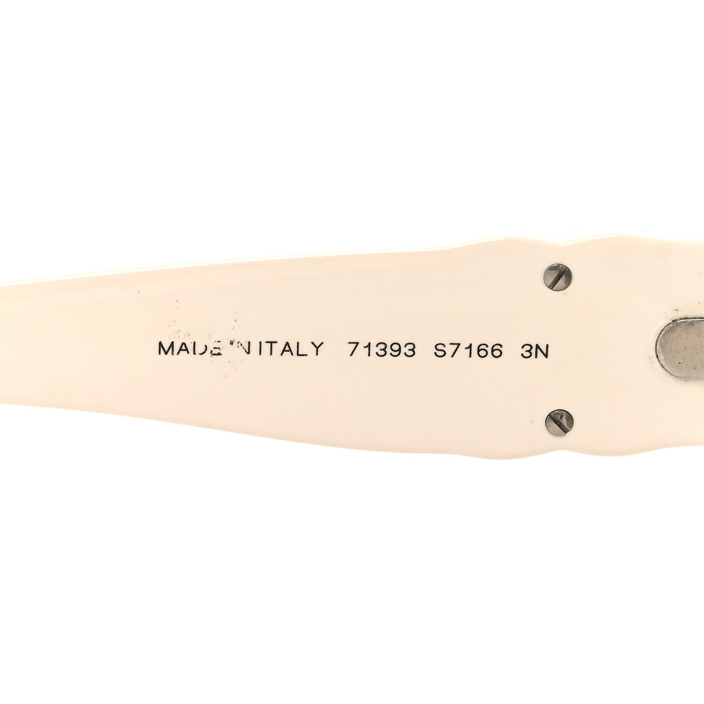 Acetate CC Sunglasses 71393A White