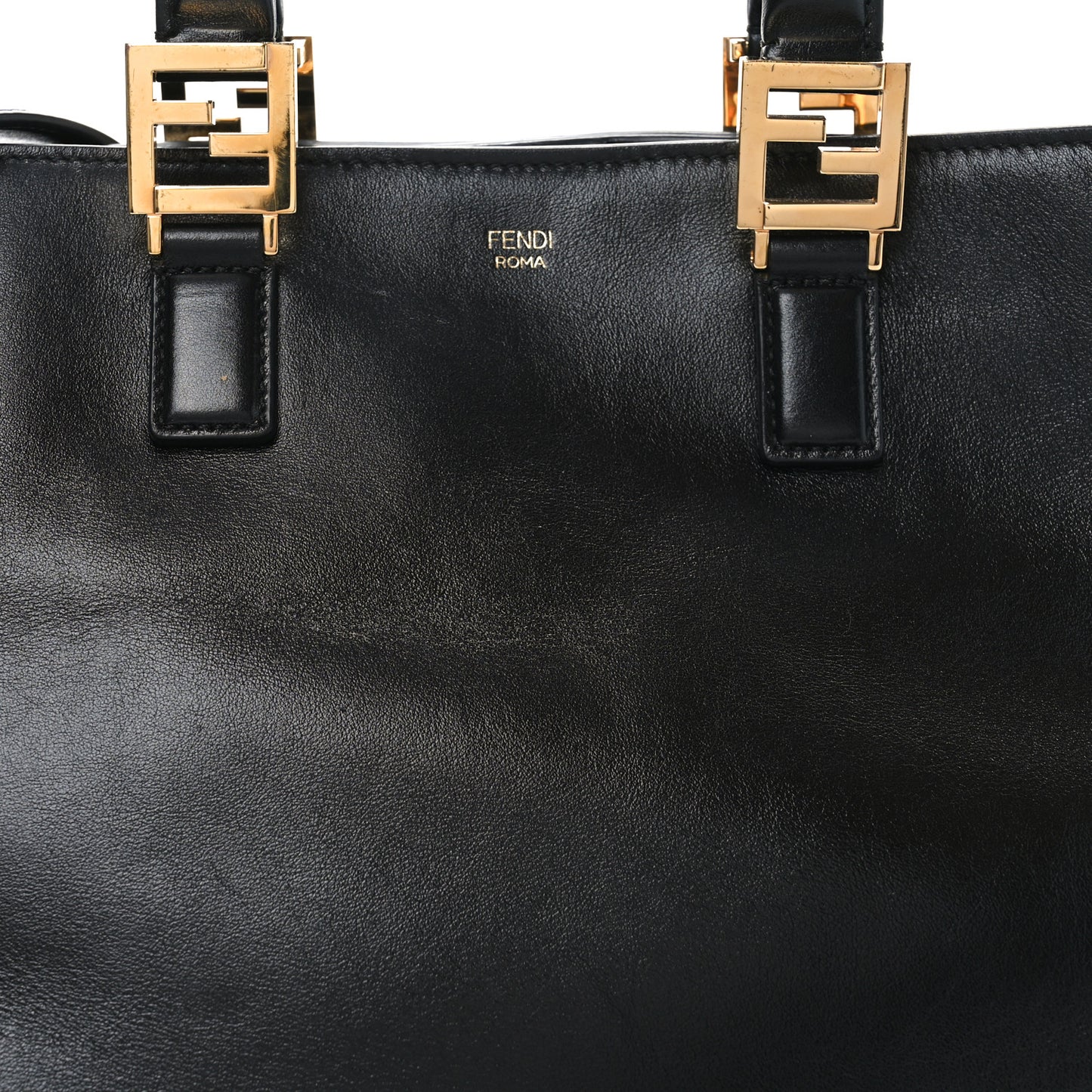 Vitello Glacier Large FF Tote Black