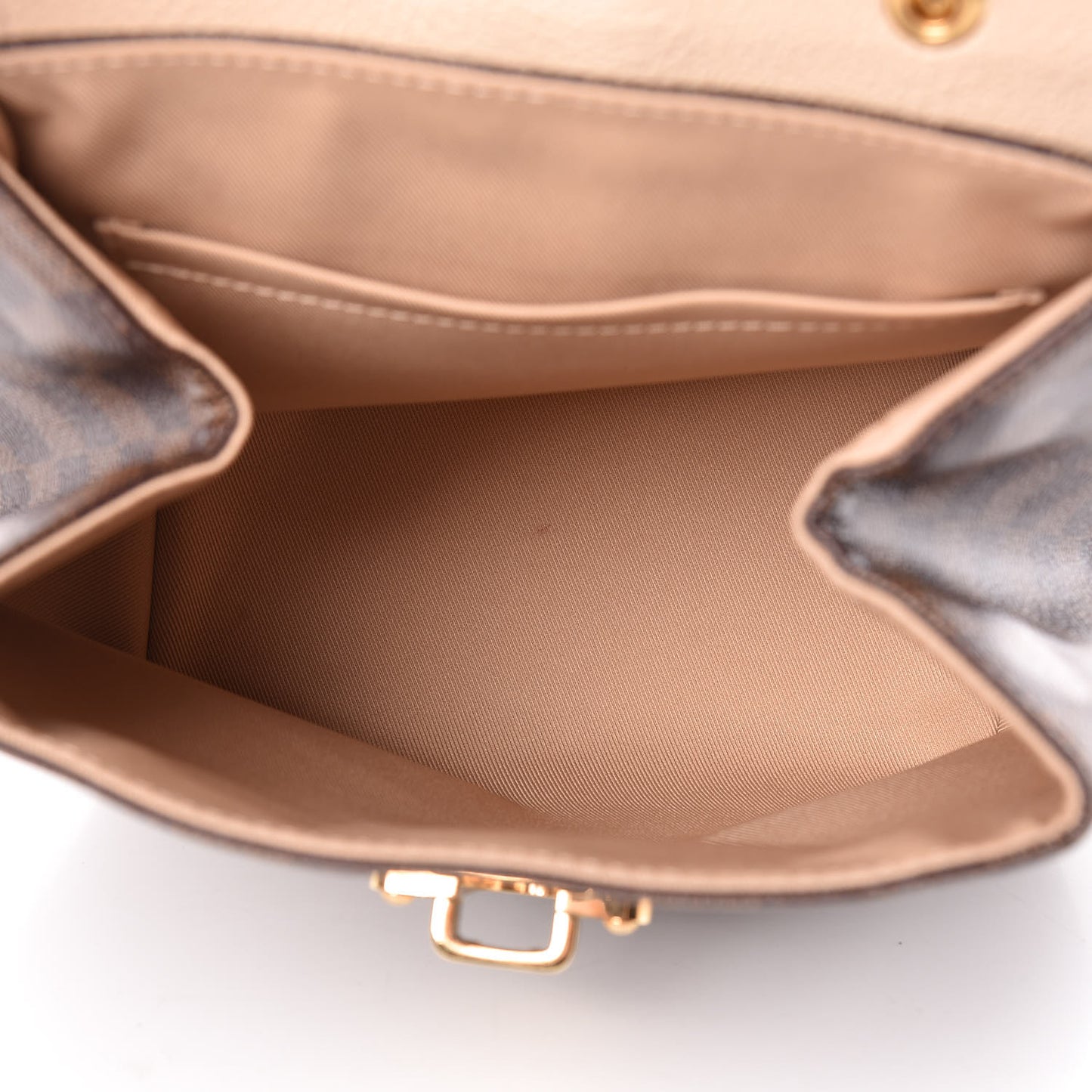 Damier Ebene Clapton Backpack Creme