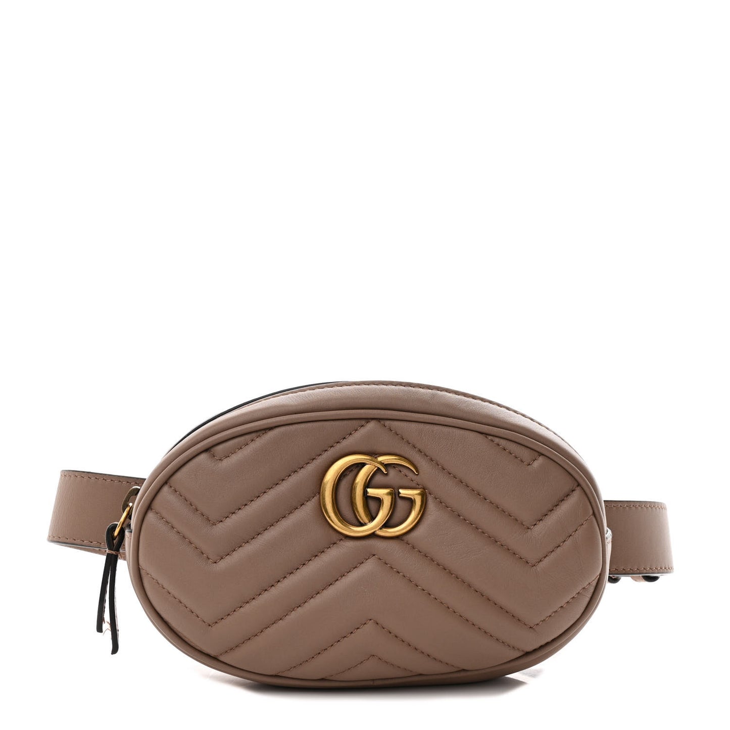Calfskin Matelasse GG Marmont Belt Bag 75 30 Porcelain Rose