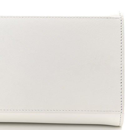 Salvatore Ferragamo Natural Grain Calfskin Mini Hug Bag Optic White 12 of 13