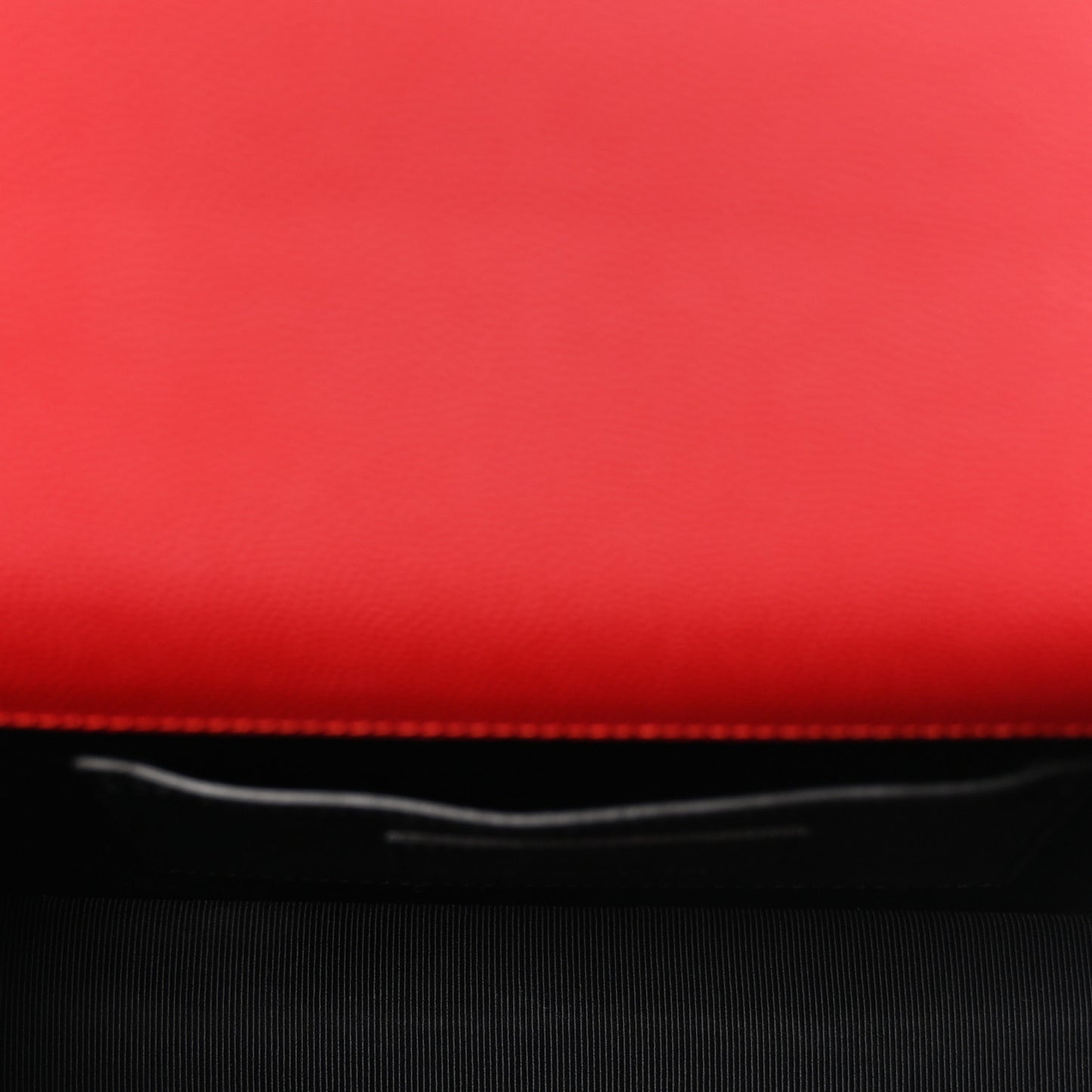Grain De Poudre Classic Monogram Cassandre Clutch New Red