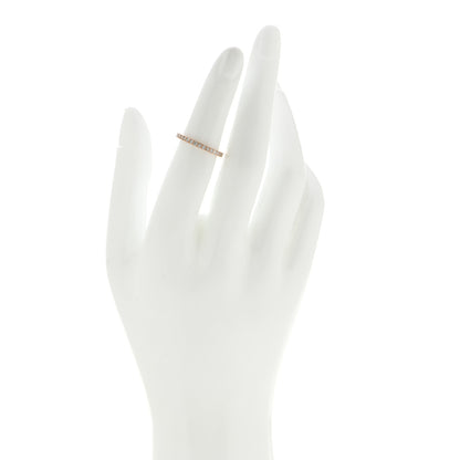 Tiffany 18K Rose Gold Diamond .42ctw Soleste Full Eternity Band Ring 49 5 2 of 5