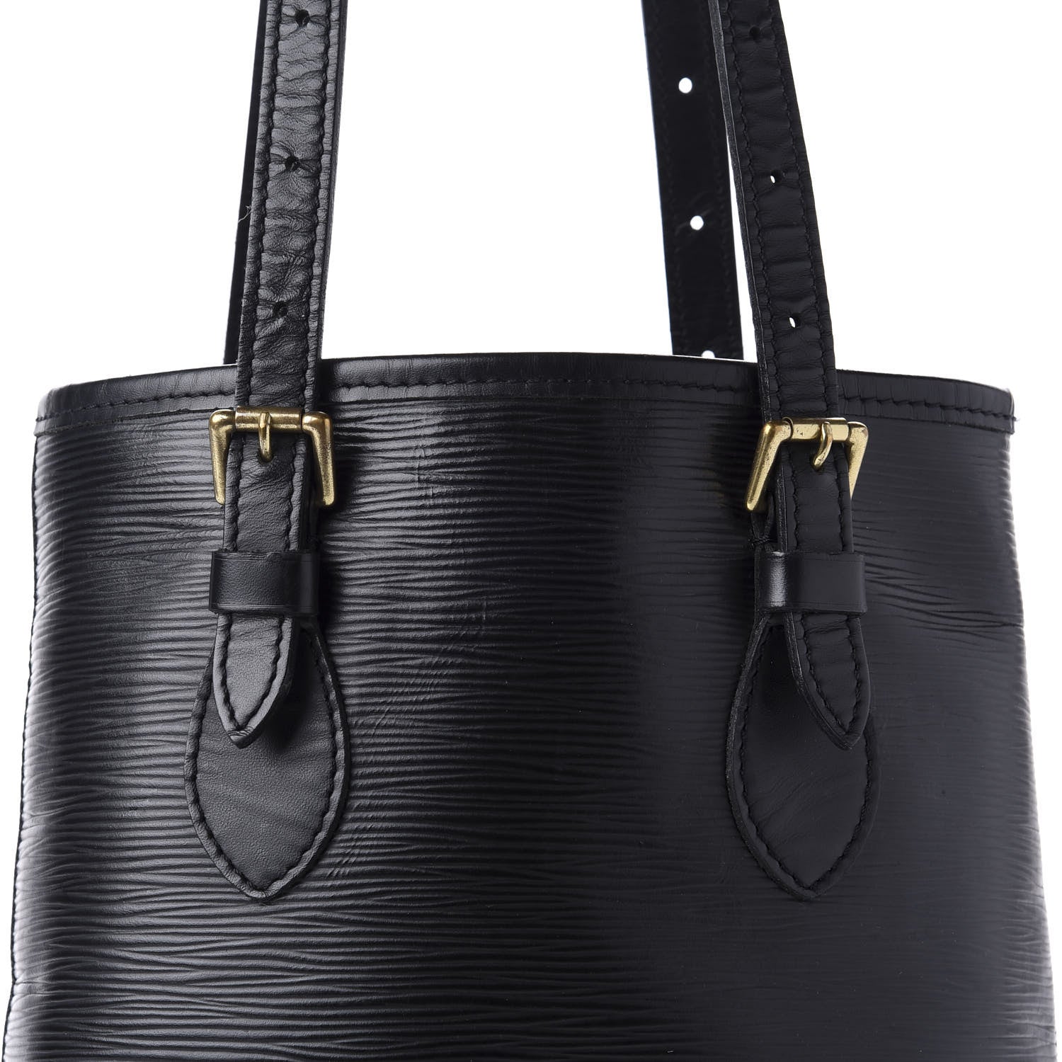 Louis Vuitton Epi Petit Bucket 23 Black 10 of 10