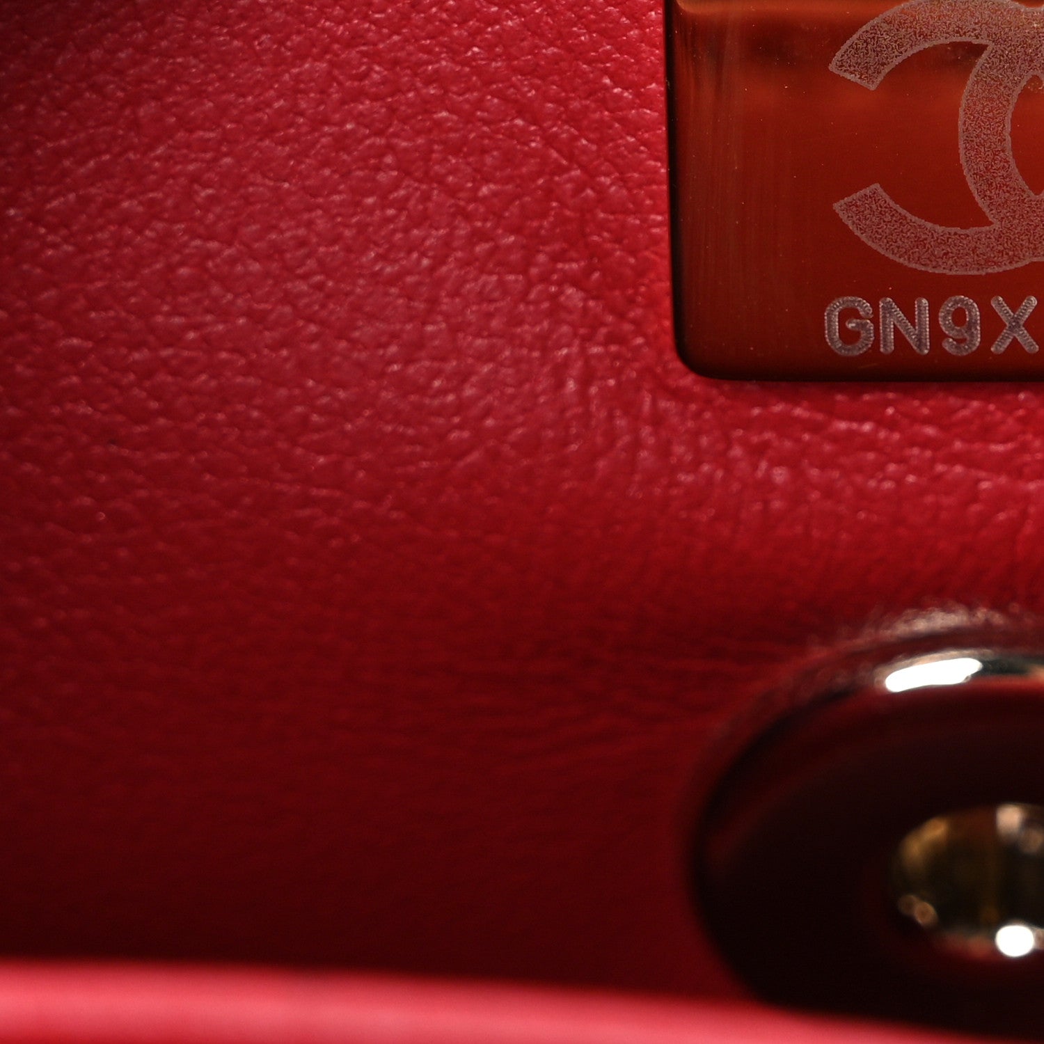 Chanel Caviar Quilted Extra Mini Coco Handle Flap Red 7 of 10