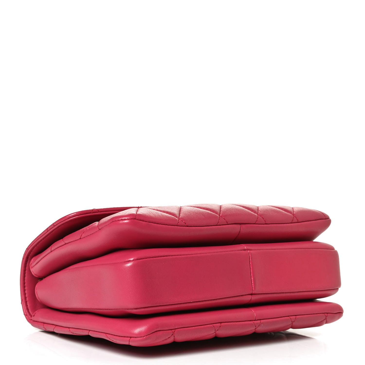 Chanel Lambskin Quilted Small Trendy CC Flap Dual Handle Bag Dark Pink 3 of 11