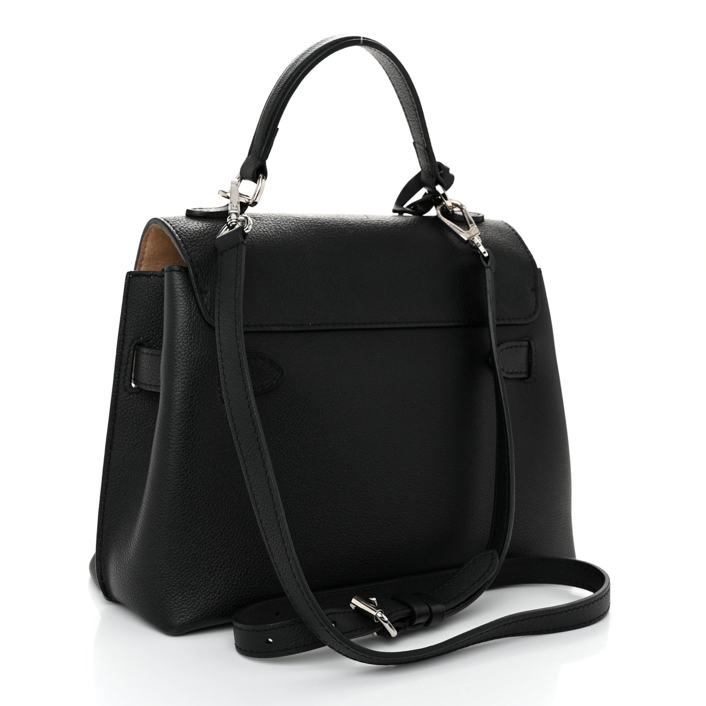Calfskin Lockme Ever BB Black
