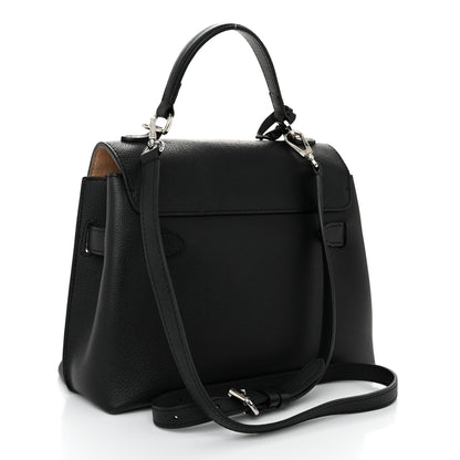 Louis Vuitton Calfskin Lockme Ever BB Black 3 of 12