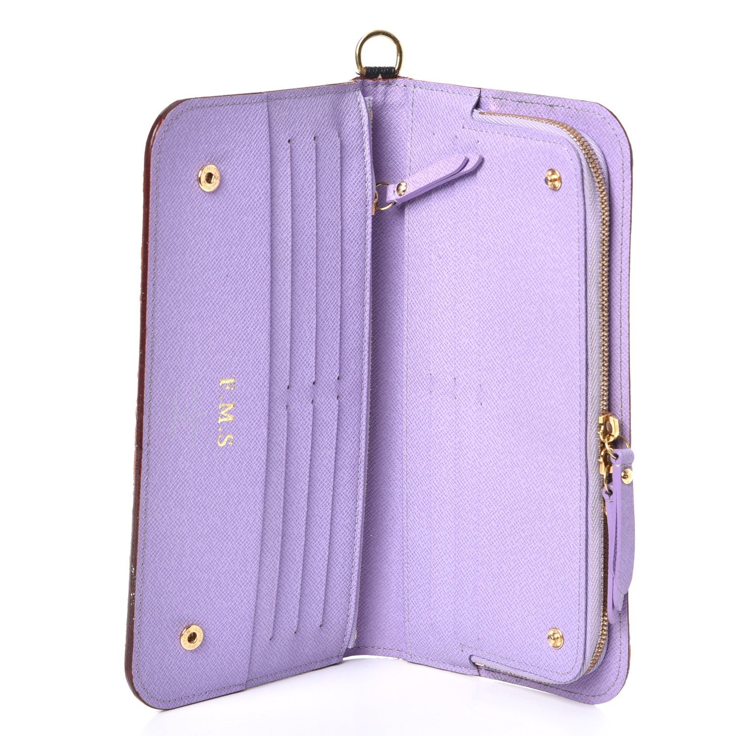 Louis Vuitton Monogram Multicolor Insolite Wallet Black Violet 5 of 10