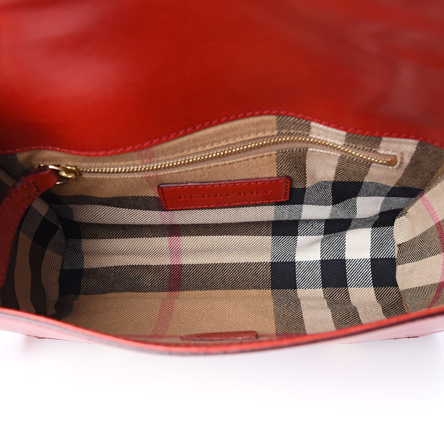 Burberry Bridle Calfskin Doyle Crossbody Red 5 of 18