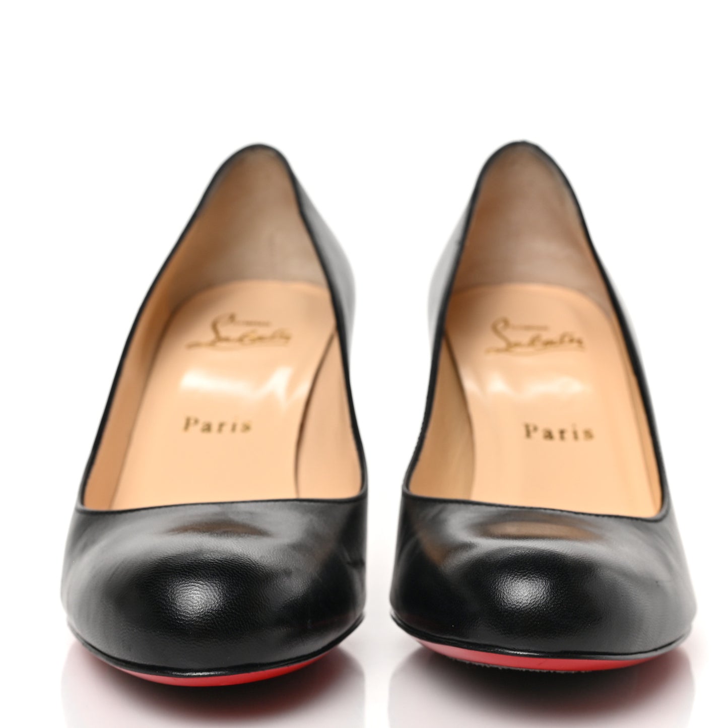 Shiny Nappa Simple 70 Pumps 37 Black