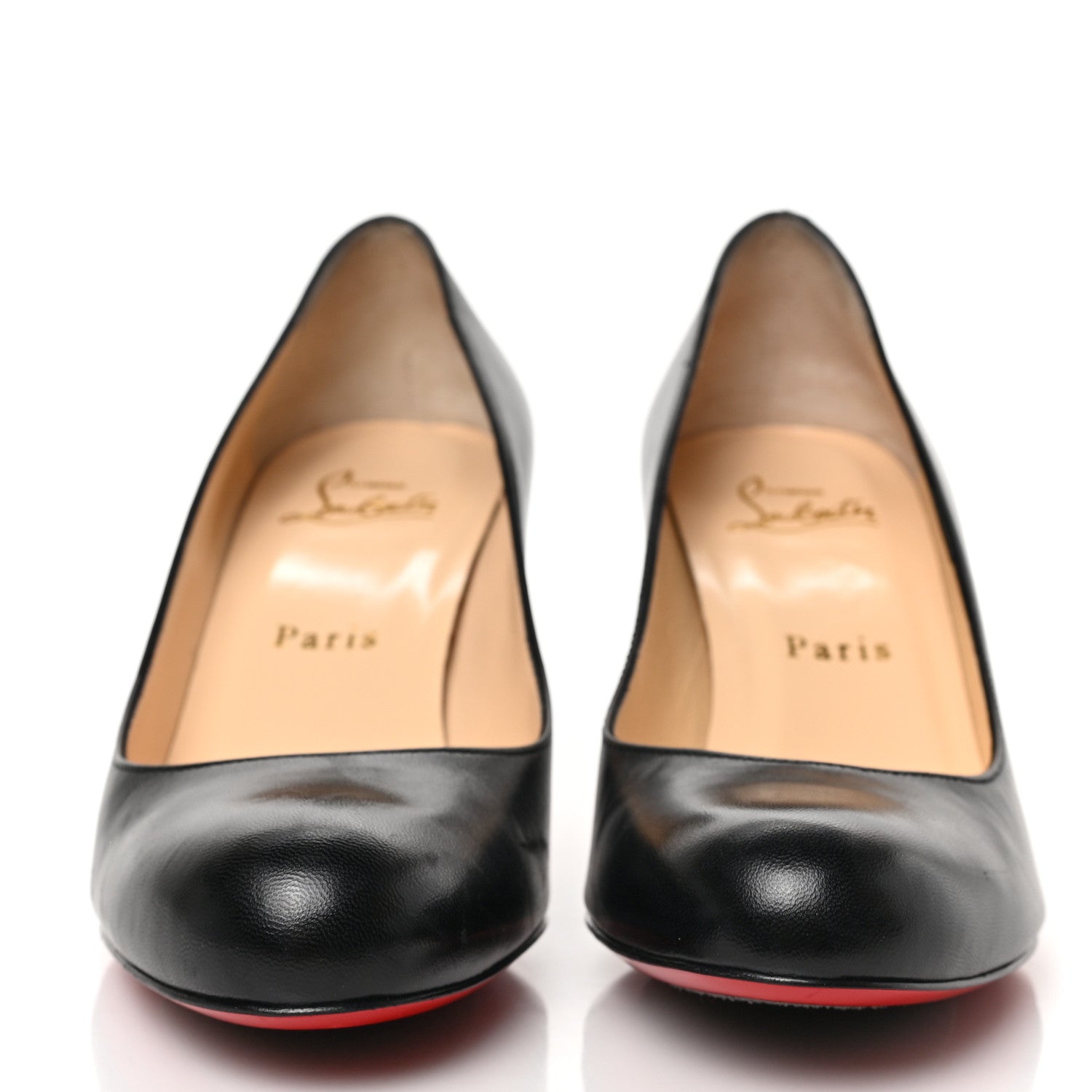 Christian Louboutin Shiny Nappa Simple 70 Pumps 37 Black 2 of 7