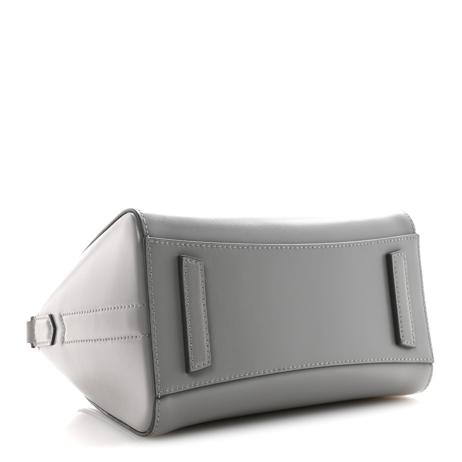 Givenchy Shiny Lord Calfskin Mini Antigona Pearl Grey 4 of 14