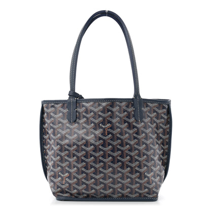 Goyard Goyardine Reversible Mini Anjou Navy 1 of 13