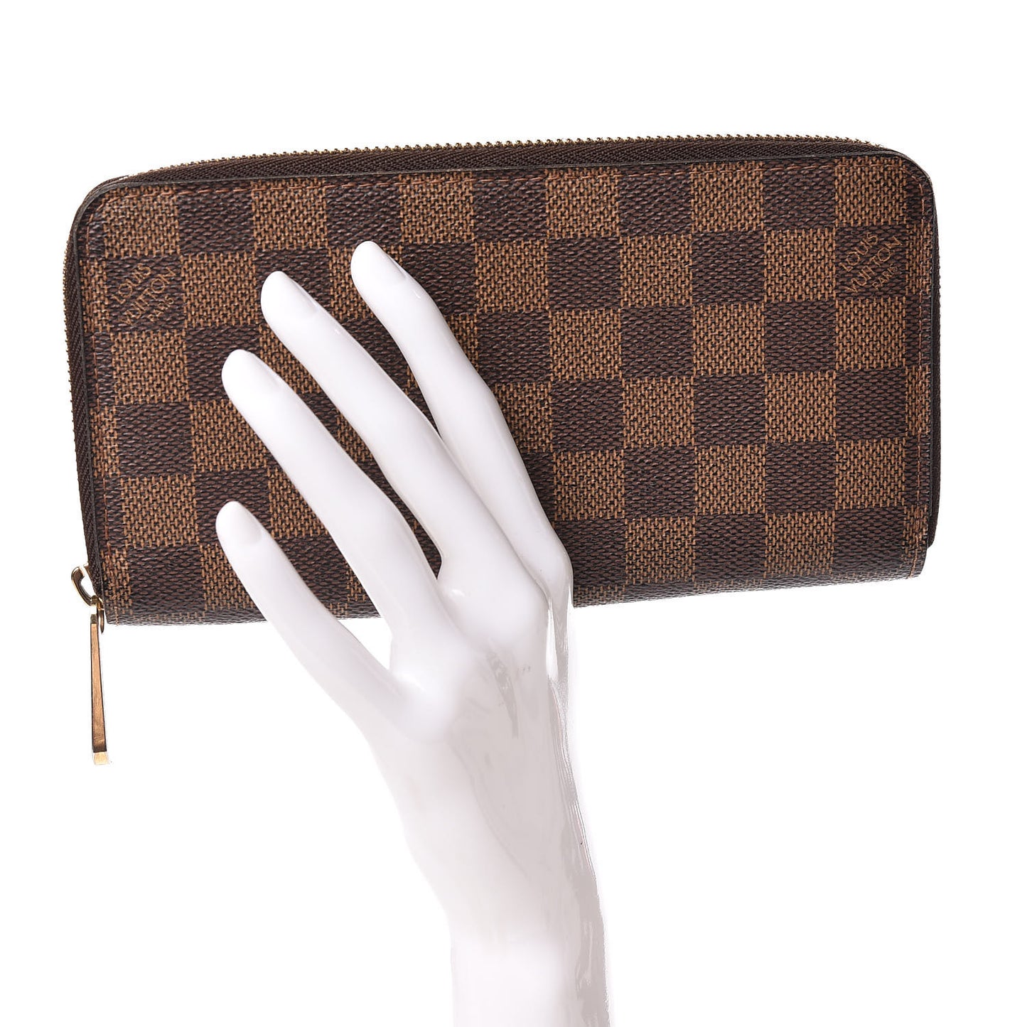 Damier Ebene Zippy Wallet