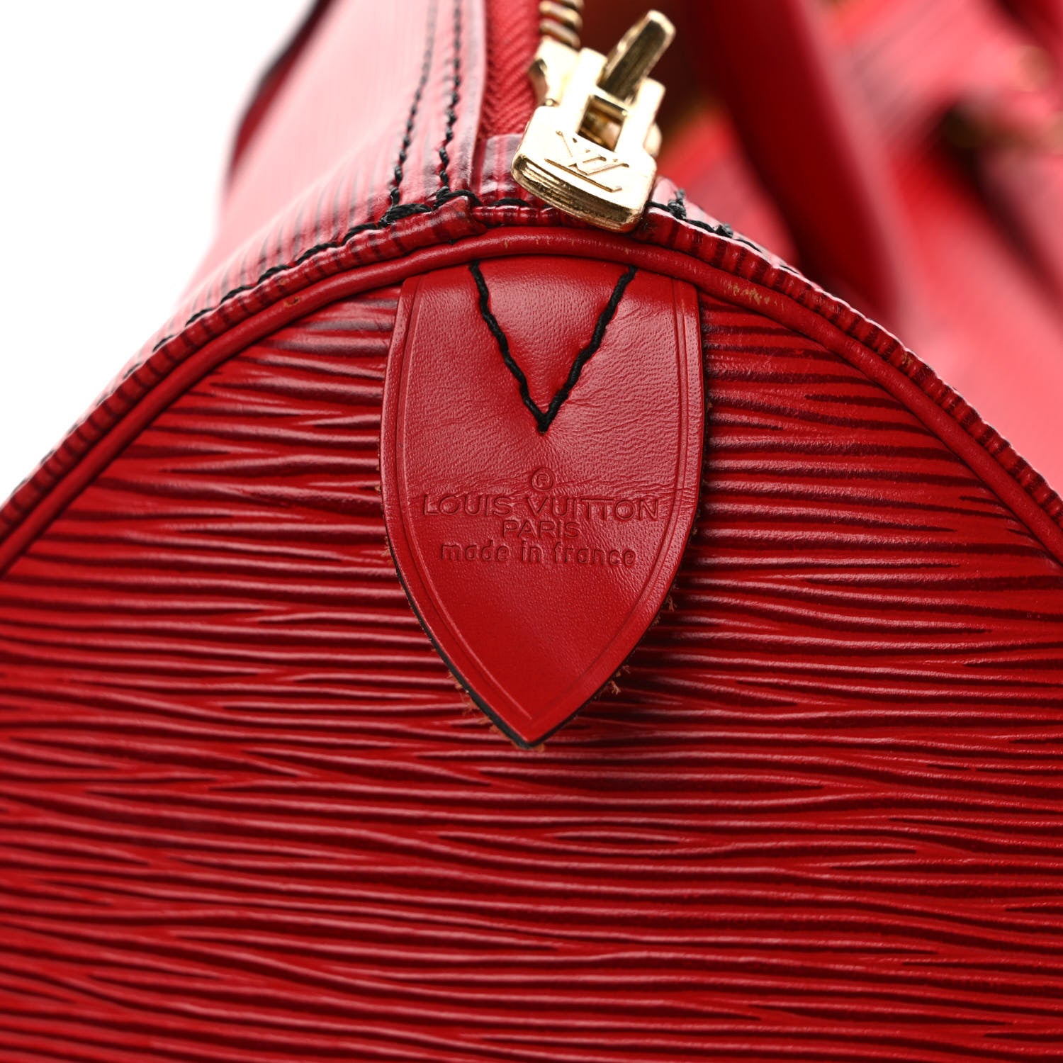 Louis Vuitton Epi Keepall 45 Castillan Red 6 of 11