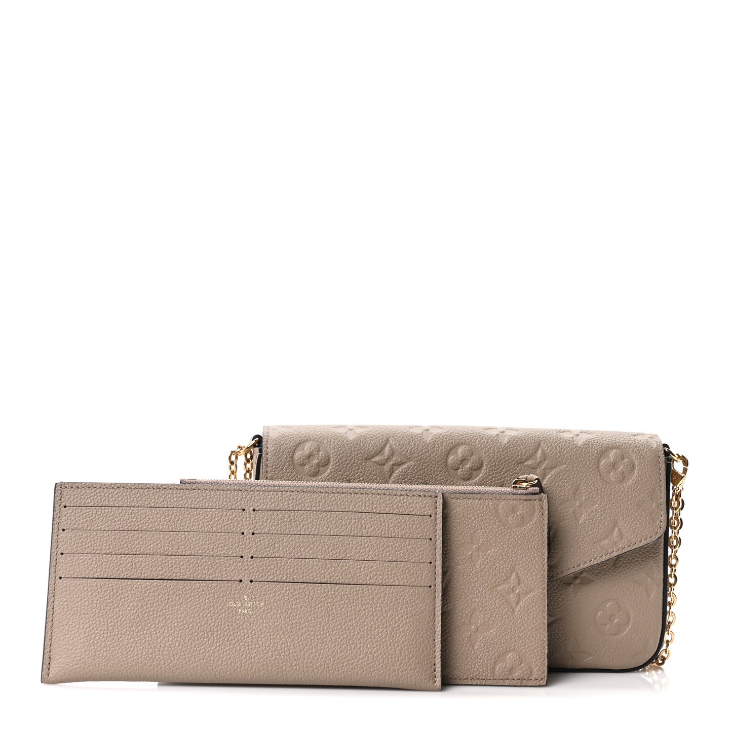 Empreinte Pochette Felicie Chain Wallet Tourterelle