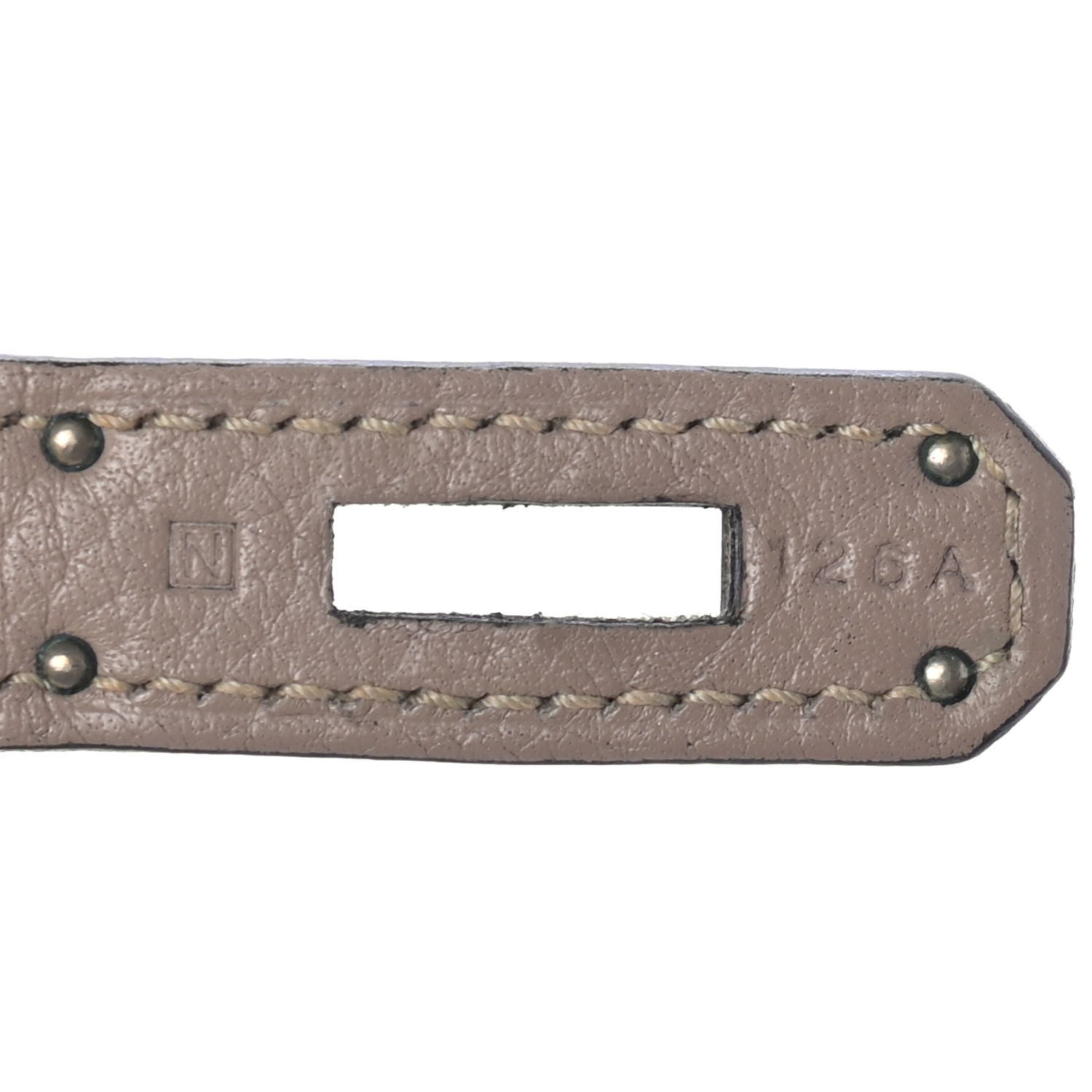Hermes Taurillon Clemence Kelly Retourne 32 Gris Tourterelle 6 of 8