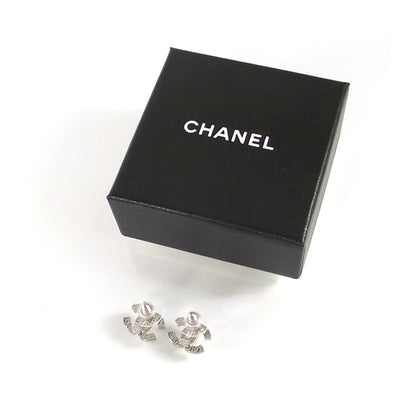 Chanel Crystal CC Logo Earrings 2 of 4