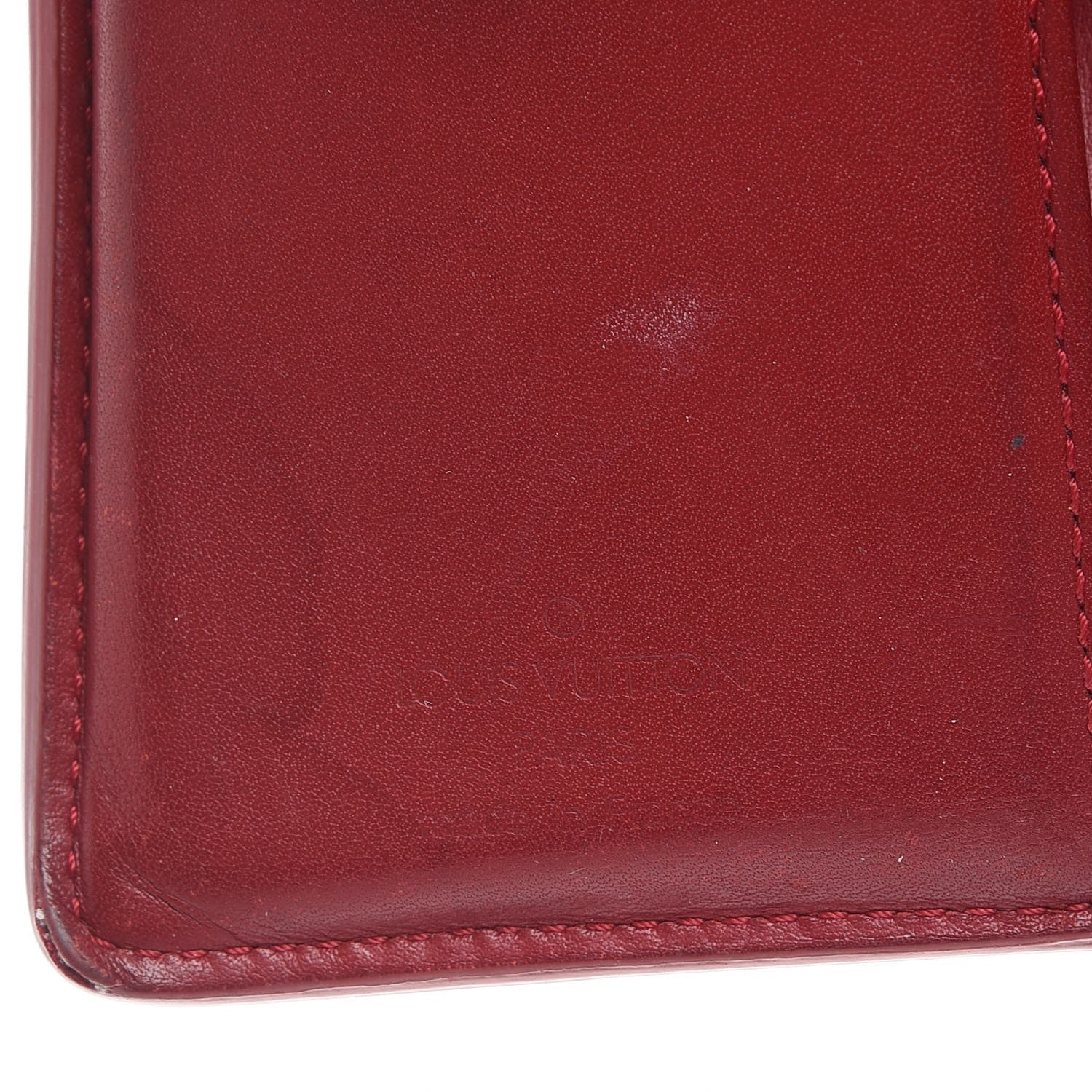 Louis Vuitton Vernis French Purse Wallet Pomme D'Amour 7 of 20