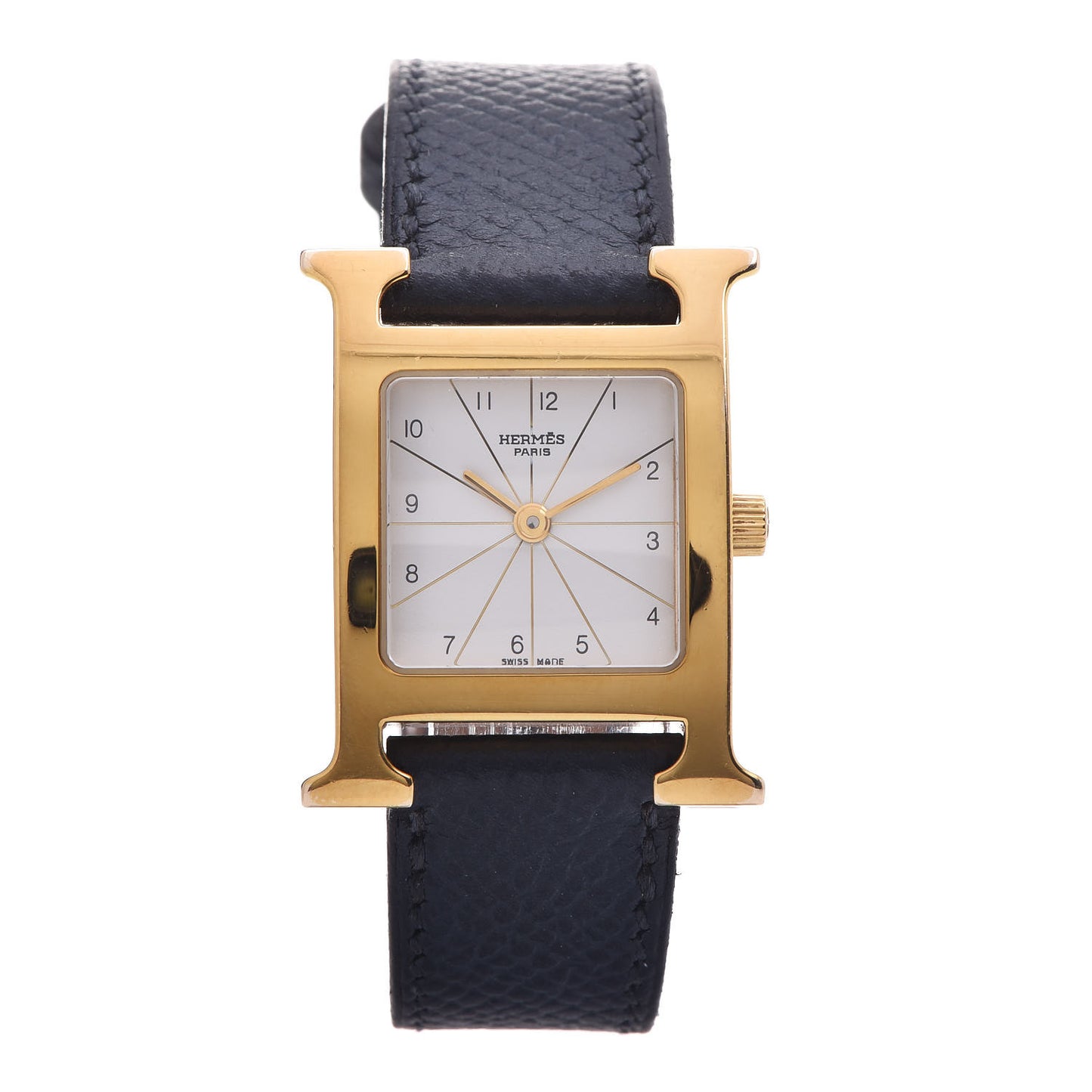 Stainless Steel Courchevel 21mm Heure H Hour Quartz Watch Marine