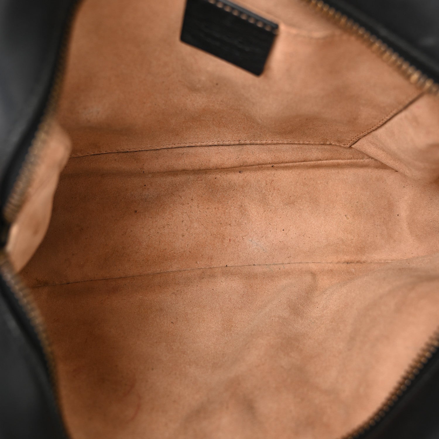 Gucci Calfskin Matelasse Small GG Marmont Chain Shoulder Bag Black 5 of 12