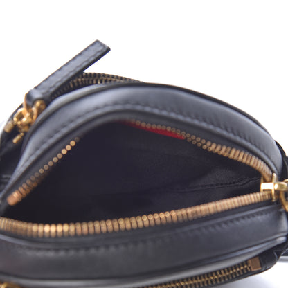 Valentino Garavani Calfskin VLogo Round Crossbody Bag Black 5 of 10