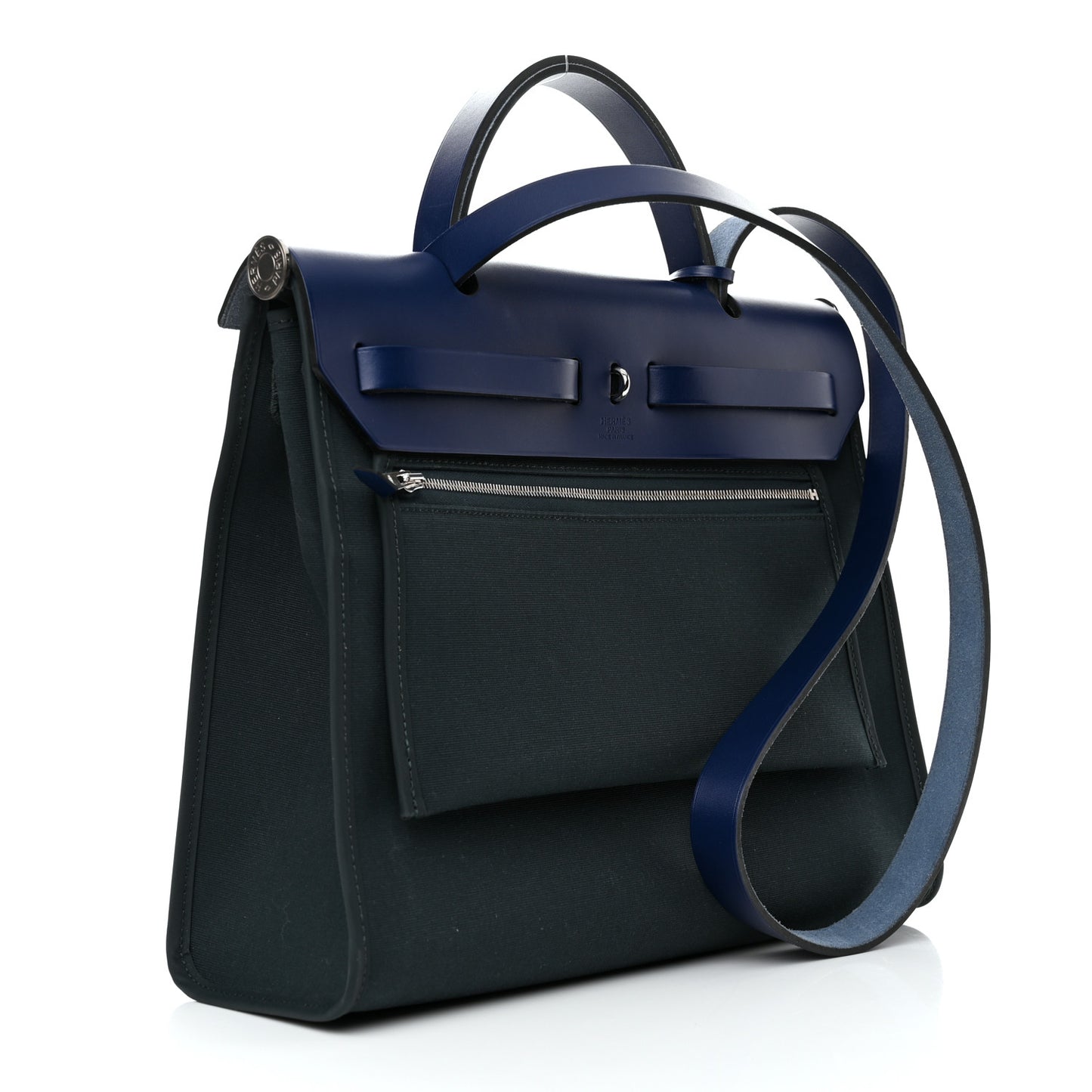 Vache Hunter Toile Herbag Zip 31 PM Vert Cypress Bleu Saphir