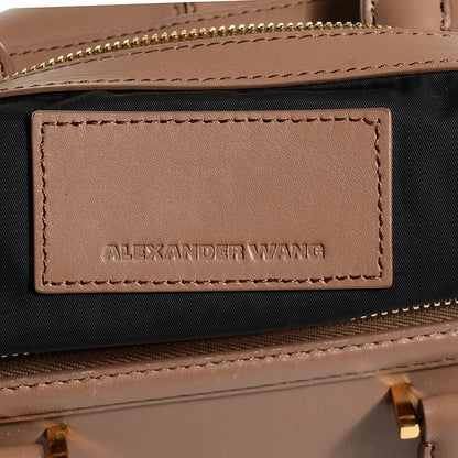 Alexander Wang Smooth Calfskin Prisma Skeletal Satchel Latte 6 of 10