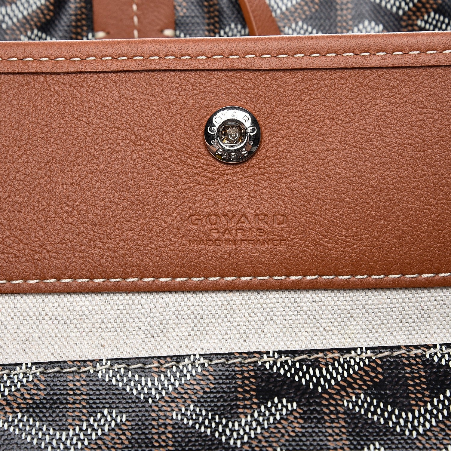 Goyard Goyardine Reversible Anjou PM Black Gold 8 of 13