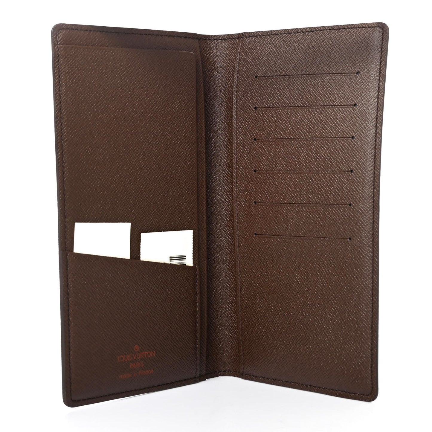 Damier Ebene Porte Valeurs Organizer Wallet