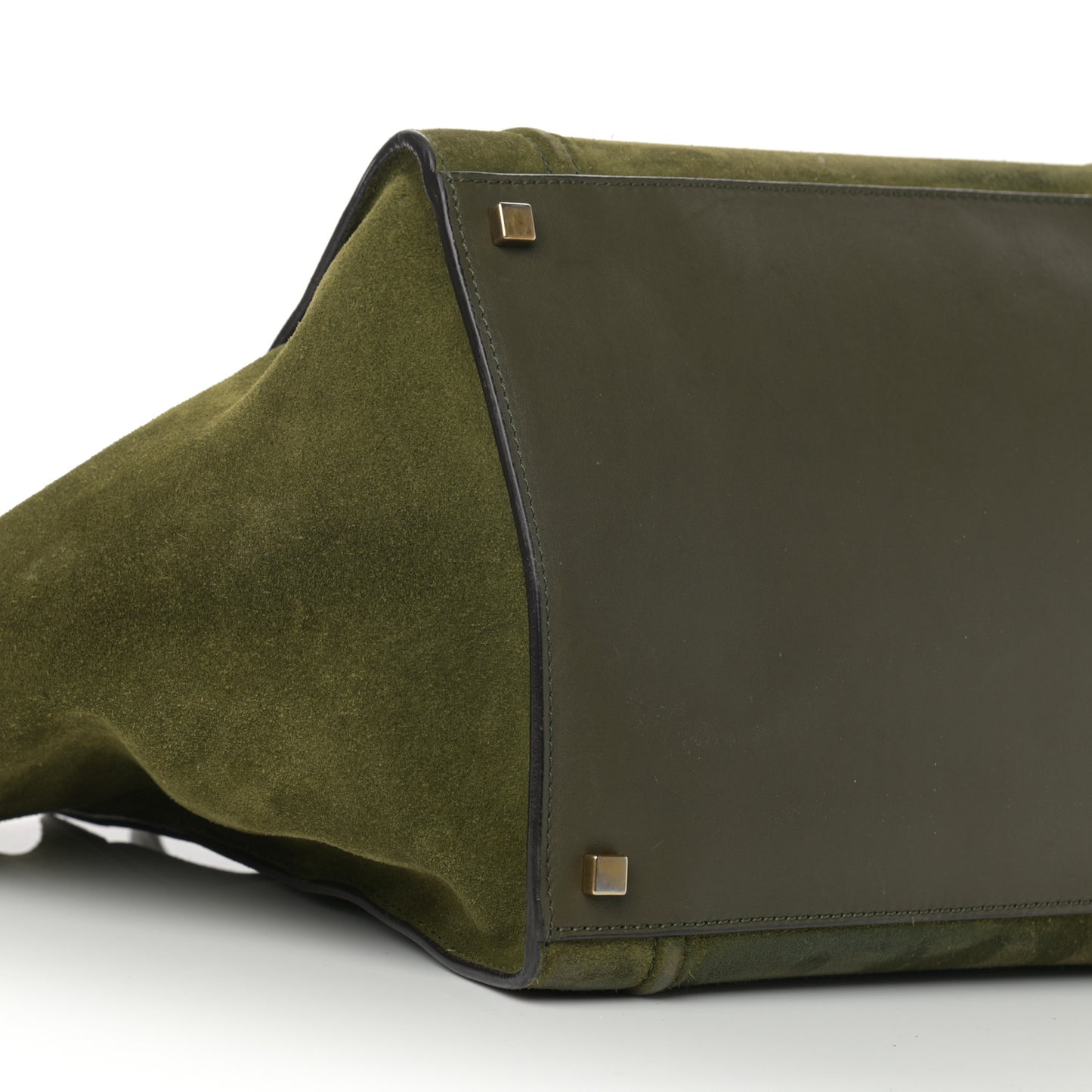 Suede Medium Phantom Luggage Olive