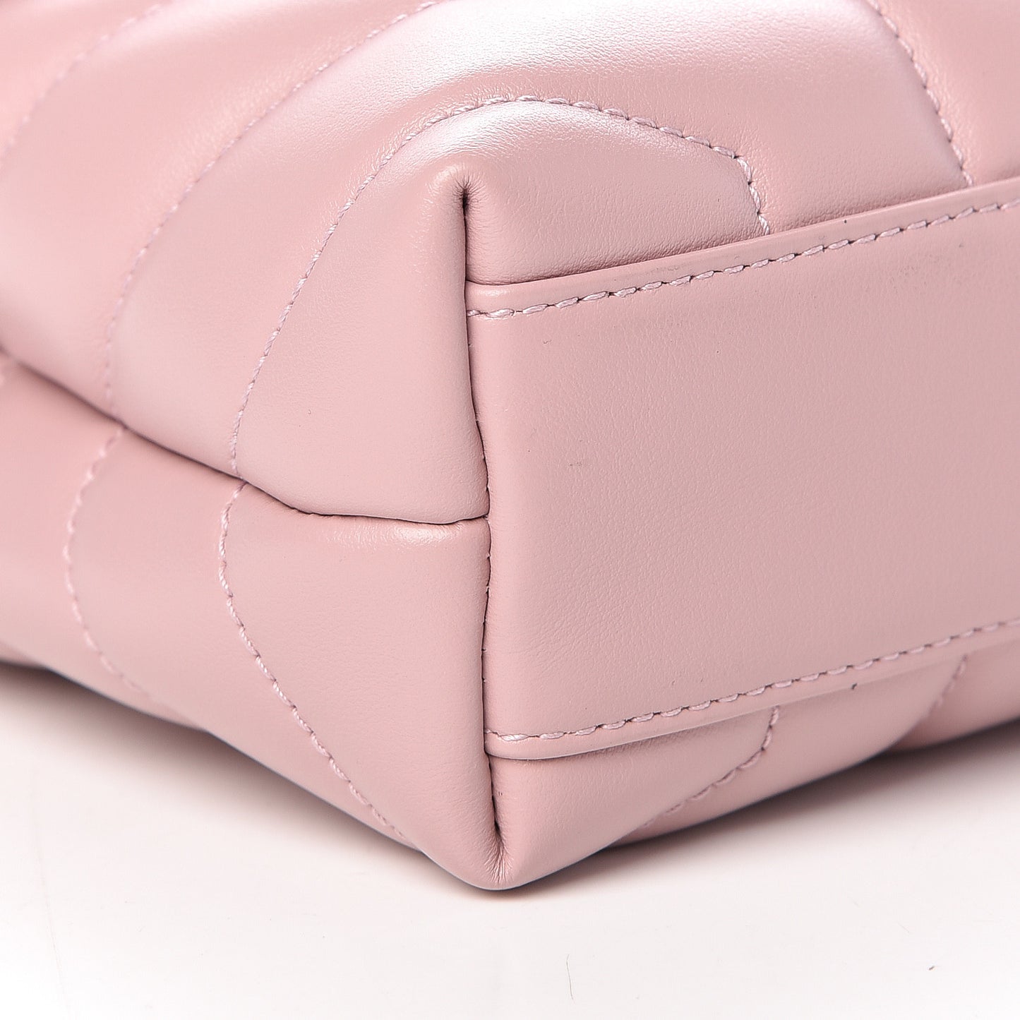 Calfskin Y Quilted Monogram Toy Loulou Crossbody Bag Tender Pink
