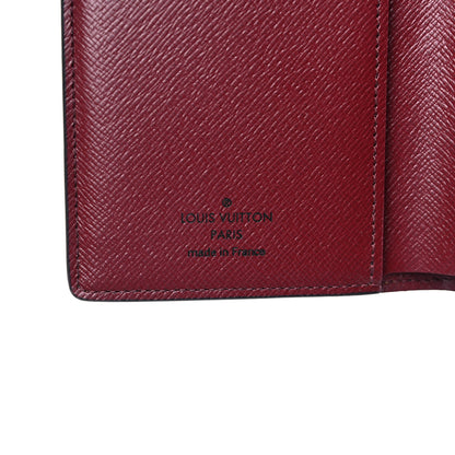 Louis Vuitton Damier Ebene Juliette Wallet Bordeaux Black 8 of 14
