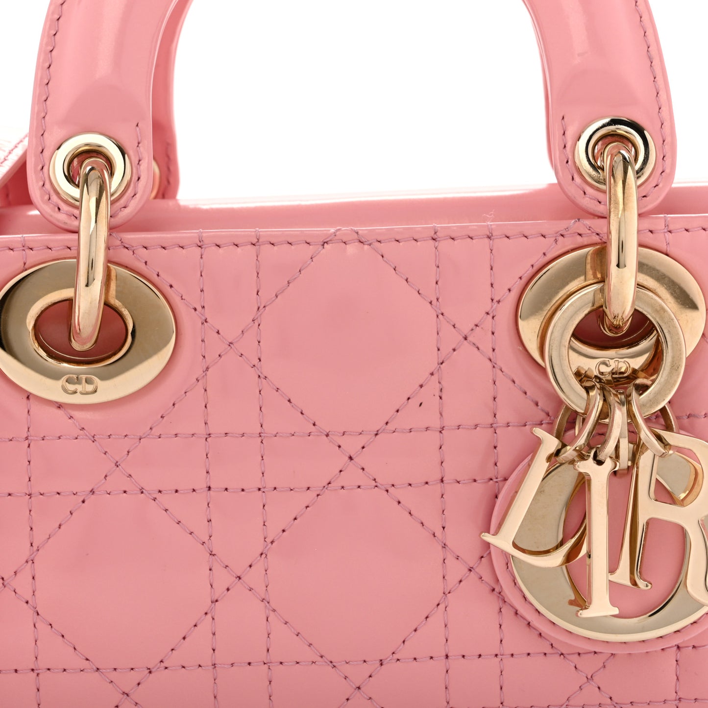 Patent Cannage Small Lady D-Joy Pink
