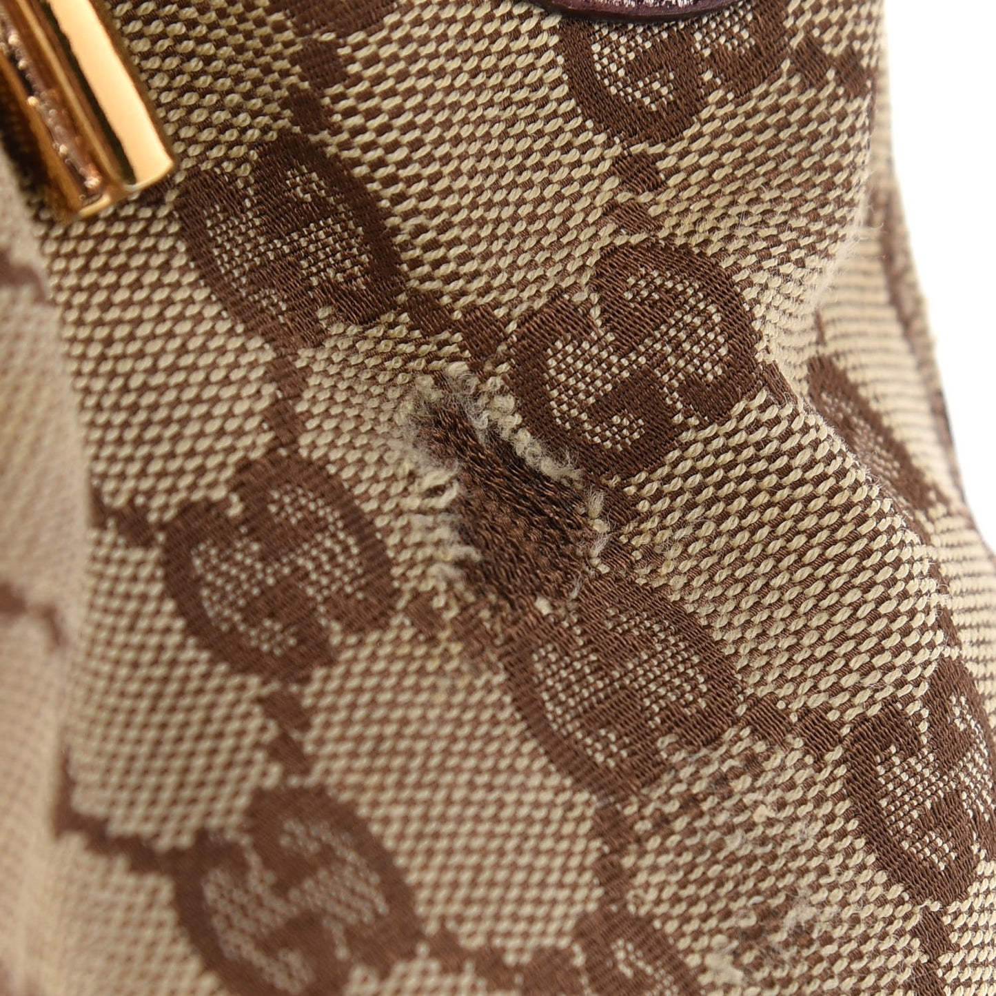 Monogram Bamboo Ring Hobo Aubergine