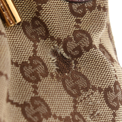 Gucci Monogram Bamboo Ring Hobo Aubergine 12 of 12