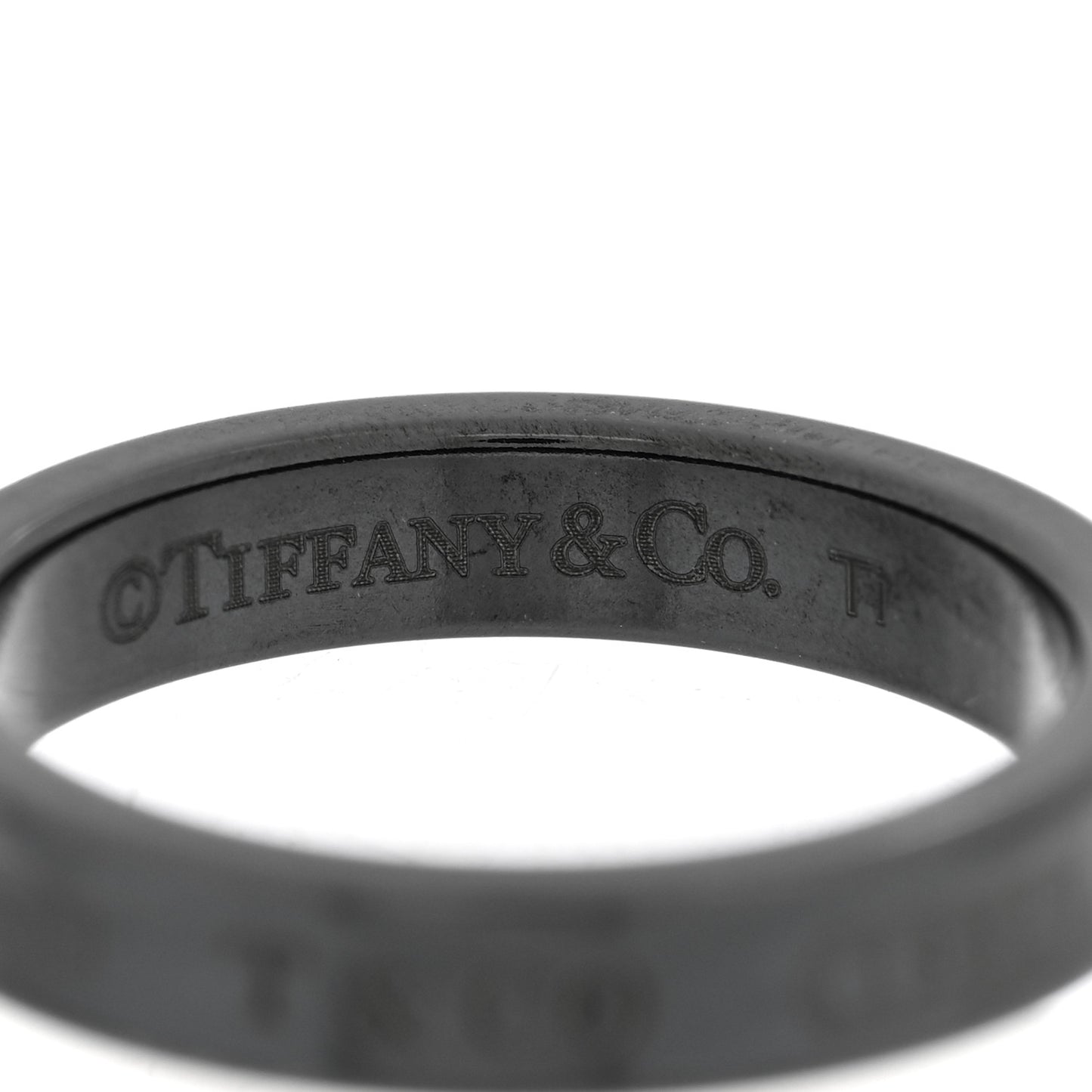 Titanium 1837 Narrow Band Ring 57 8
