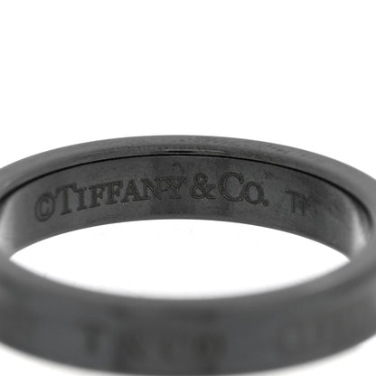 Tiffany Titanium 1837 Narrow Band Ring 57 8 4 of 4