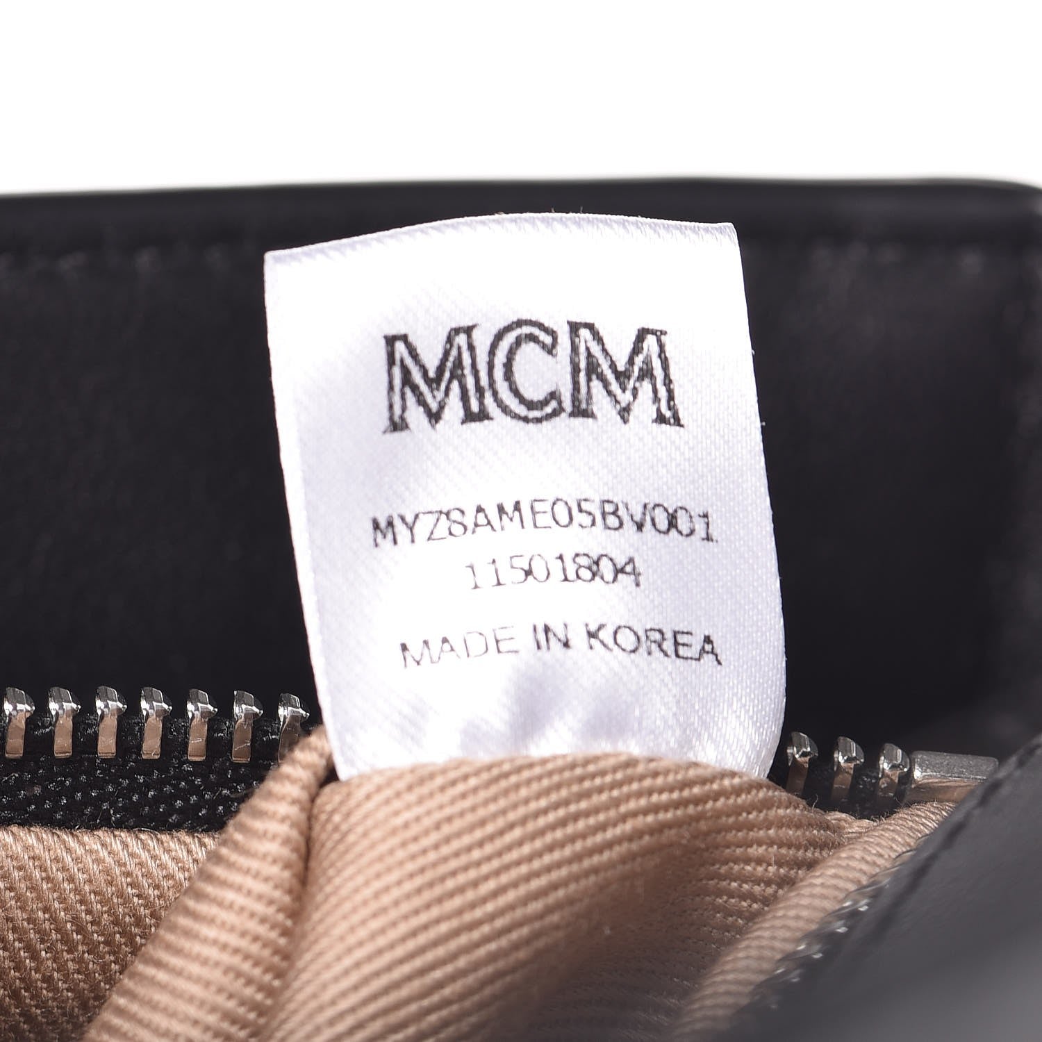 MCM Visetos Patricia Wallet On Chain Black 8 of 14