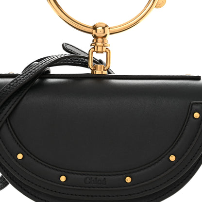 Chloe Calfskin Small Nile Bracelet Minaudiere Bag Black 9 of 11